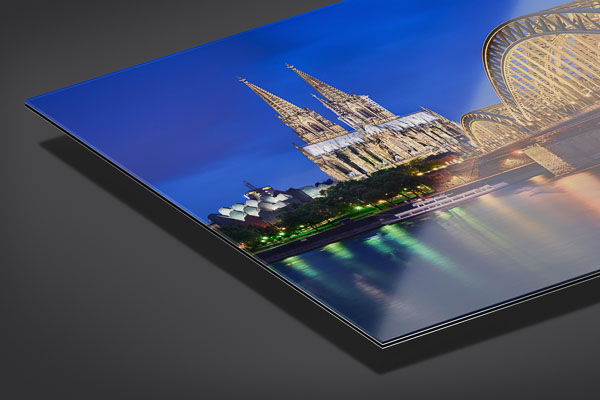 Acrylic Glass - Cologne Cathedral at night