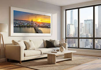 Wall Art | Panorama of Cologne at sunset