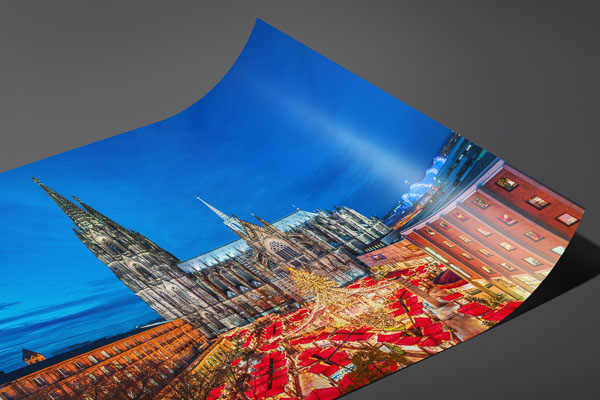Kunstdruck / Poster | Weihnachtsmarkt in Köln