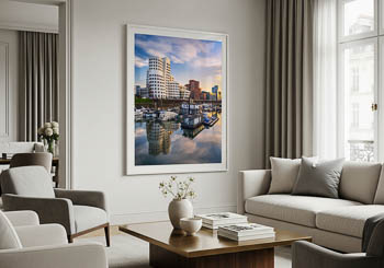 Wandbild | Medienhafen in Düsseldorf