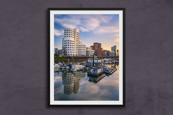 Poster / Kunstdruck | Medienhafen in Düsseldorf