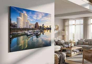 Wandbild | Medienhafen in Düsseldorf