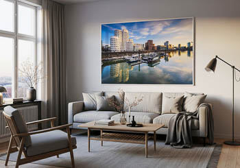 Wandbild | Medienhafen in Düsseldorf