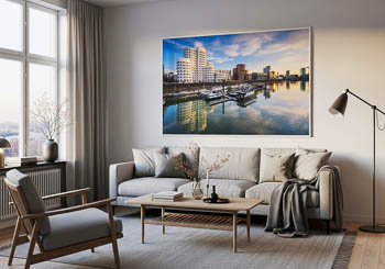 Wandbild | Medienhafen in Düsseldorf