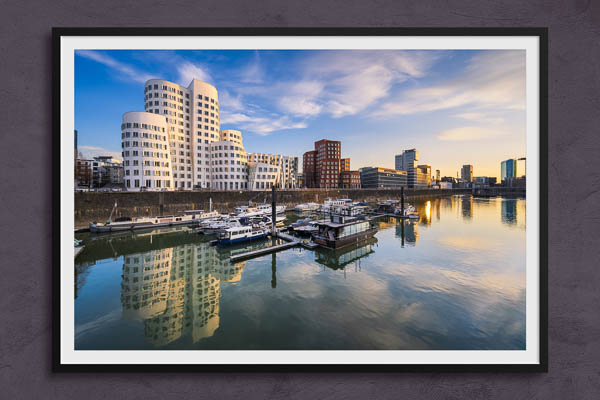 Poster / Kunstdruck | Medienhafen in Düsseldorf