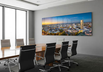 Wall Art | Night skyline of Essen