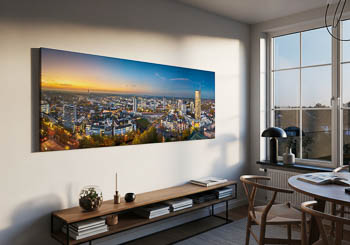 Wall Art | Night skyline of Essen