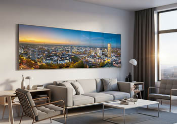 Wall Art | Night skyline of Essen