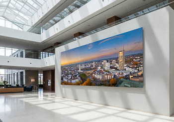 Wall Art | Sunset skyline of Essen