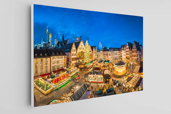 Leinwand - Weihnachtsmarkt in Frankfurt