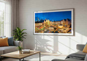 Wandbild | Weihnachtsmarkt in Frankfurt