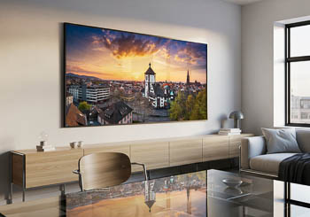 Wandbild | Panorama von Freiburg bei Sonnenuntergang