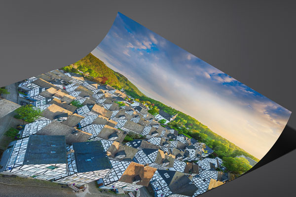 Fine Art Print | Aerial view of Freudenberg