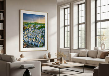 Wall Art | Aerial view of Freudenberg