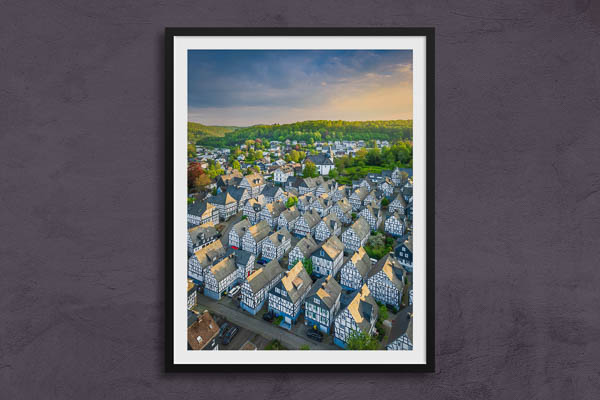 Poster / Kunstdruck | Freudenberg im Siegerland