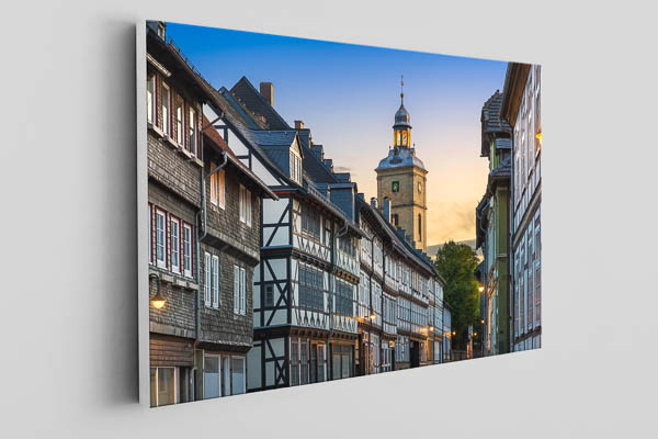 Leinwand | Historische Breite Straße in Goslar