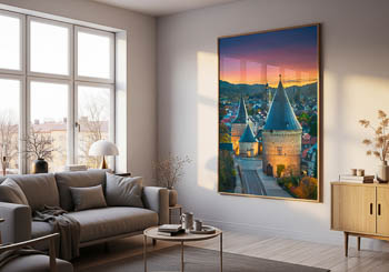 Wandbild | Breites Tor in Goslar