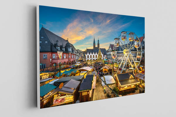 Canvas | Christmas market in Goslar