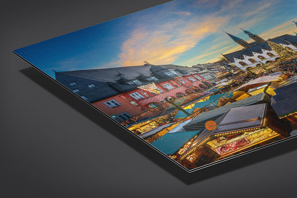Metal Print | Christmas market in Goslar