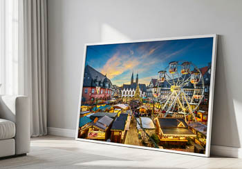 Wandbild | Weihnachtsmarkt in Goslar