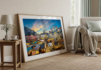 Wandbild | Weihnachtsmarkt in Goslar