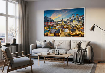 Wall Art | Christmas market in Goslar