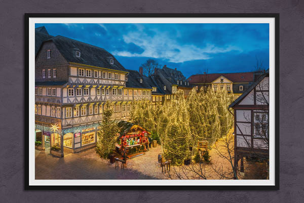 Poster / Kunstdruck | Weihnachtswald in Goslar