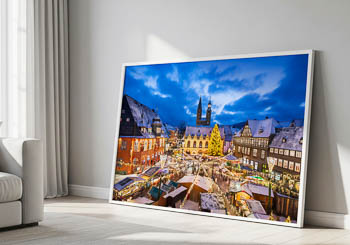 Wall Art | Christmas market in Goslar
