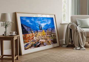 Wandbild | Weihnachtsmarkt in Goslar