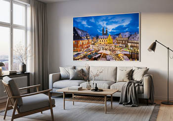 Wall Art | Christmas market in Goslar