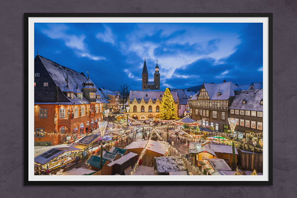 Fine Art Print | Christmas market in Goslar