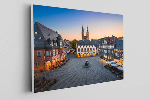 Leinwand | Sonnenuntergang in Goslar