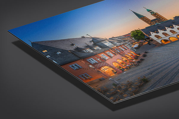 Alu-Dibond | Sonnenuntergang in Goslar