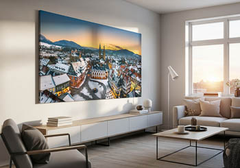 Wall Art | Winter sunset panorama of Goslar