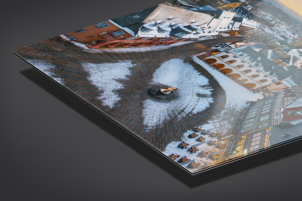 Acrylic Glass | Winter sunset in Goslar