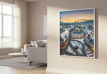 Wall Art | Winter sunset in Goslar