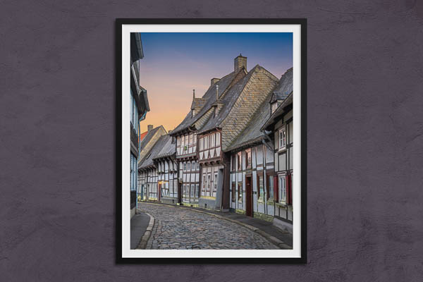 Poster / Kunstdruck | Altstadt von Goslar