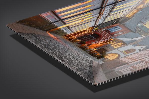 Acrylic Glass | Old town of Goslar at night