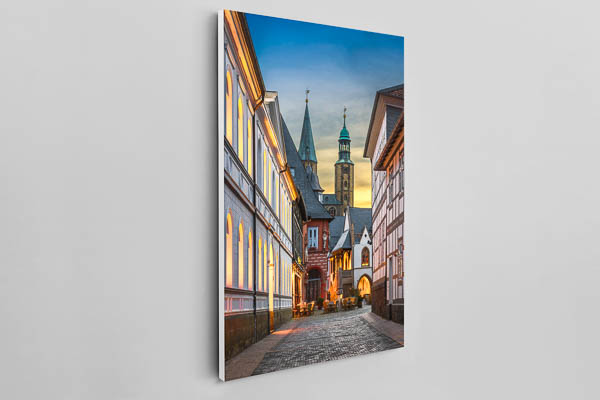 Canvas | Old town of Goslar at night