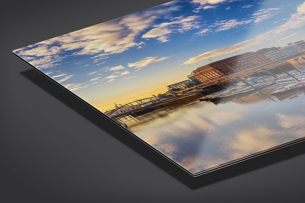 Acrylic Glass - Binnenhafen in Hamburg