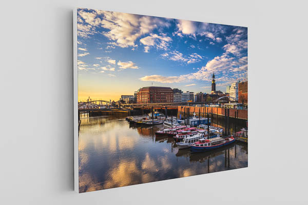 Canvas - Binnenhafen in Hamburg