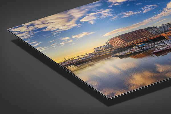 Metal Print - Binnenhafen in Hamburg