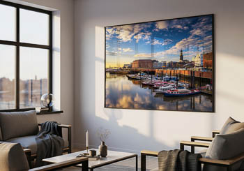 Wall Art | Binnenhafen in Hamburg
