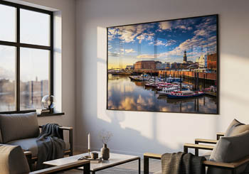 Wall Art | Binnenhafen in Hamburg
