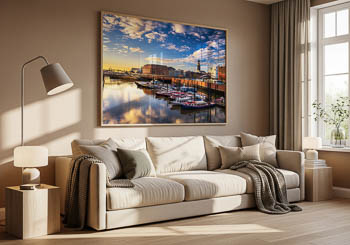 Wall Art | Binnenhafen in Hamburg
