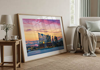 Wall Art | Elbphilharmonie and Michel in Hamburg