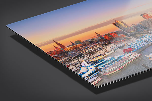 Acrylglas | Sonnenuntergang an der Elbphilharmonie in Hamburg