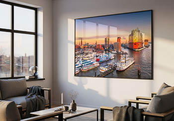 Wandbild | Sonnenuntergang an der Elbphilharmonie in Hamburg