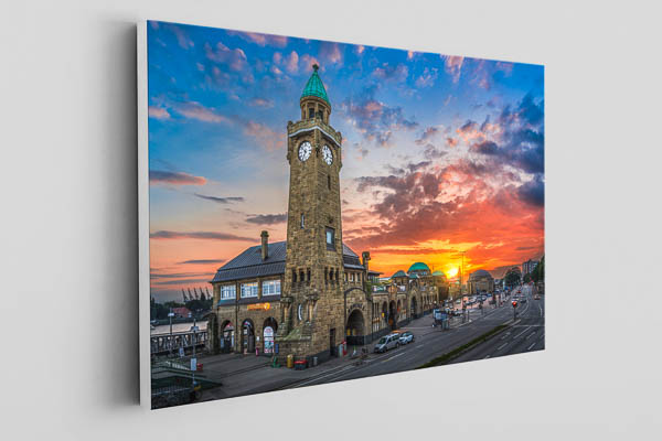 Canvas | Landungsbruecken in Hamburg