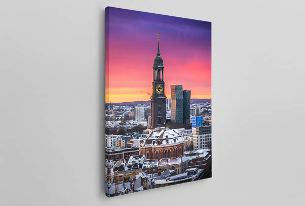 Leinwand | Michel (St. Michaelis Kirche) in Hamburg